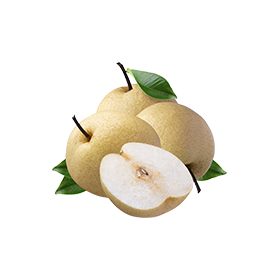 Organic White Pear